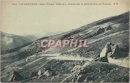 Cartes postales Le Queyras Saint Veran 2042 m Commune la plus Elevee de France