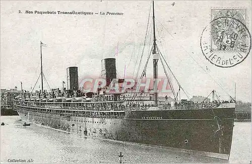 REPRO Nos Paquebots Transatlantiques La Provence