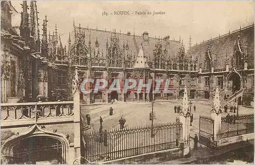 Cartes postales Rouen Palais de Justice