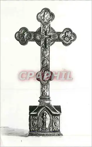 Cartes postales moderne Saint Guilhem le Desert (Herault) Reliquaire Contenant le Fragement de la Vraie Croix Offert par