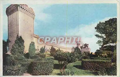 Moderne Karte Beaucaire (Gard) Le Chateau