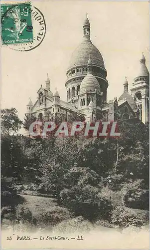 Cartes postales Paris Le Sacre Coeur