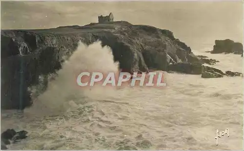 Cartes postales moderne St Pierre Quiberon (Morbihan) Pointe du Pecho Rochers et Grotte du Lion