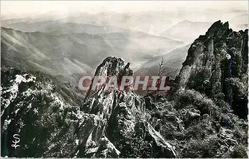 Cartes postales moderne Valleraugue (Gard) Le Saut du Capelan au Mont Aigoual (alt 1500 m)