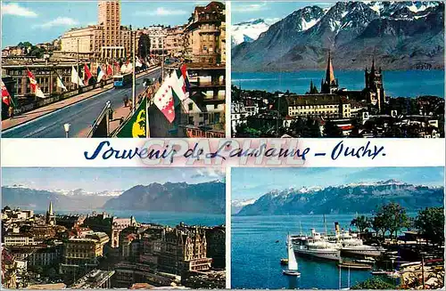 Cartes postales moderne Souvenir de Lausanne Ouchy
