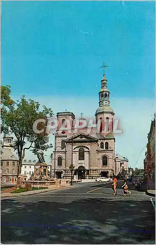 Moderne Karte Quebec Que La Basilique Notre Dame