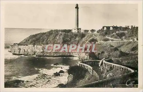 Moderne Karte Biarritz Le Phare et les Nouveaux Jardins