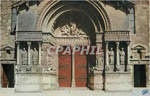Cartes postales moderne Arles Portail de l'Eglise St Trophime