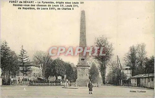 Ansichtskarte AK Foret de Senart La Pyramide Erigee sous Louis XV Rendez vous des Chasses de Louis XV Louis XVI d