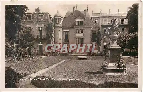 Moderne Karte Vichy Hotel Pavillon de Sevigne