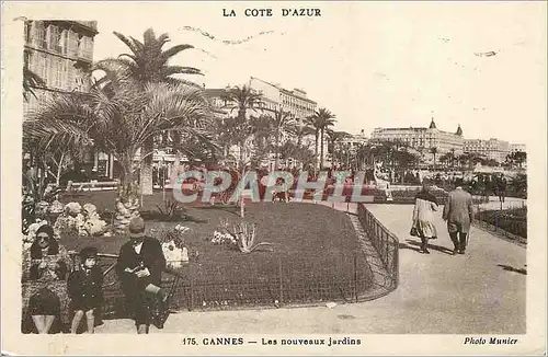 Ansichtskarte AK Cannes La Cote d'Azur Les Nouveaux Jardins