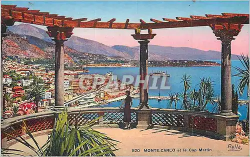 Cartes postales Monte Carlo et le Cap Martin