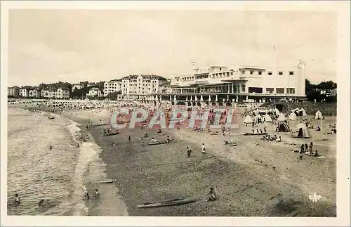 Moderne Karte Saint Jean de Luz La Plage