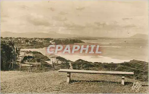 Cartes postales moderne Bidart (B P) La Plage au Fond les Montss Espagnols