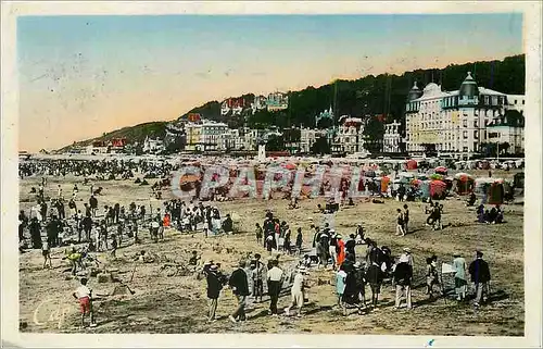 Moderne Karte Trouville Reine des Plages Panorama de la Plage