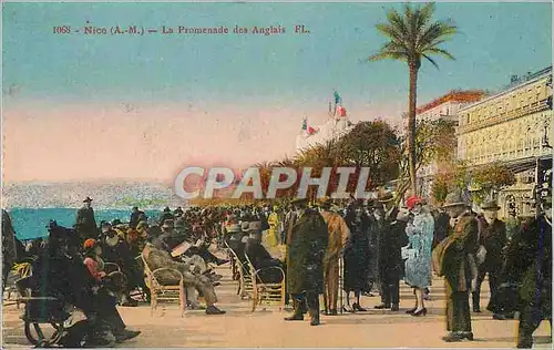 Cartes postales Nice (A M) La Promenade des Anglais