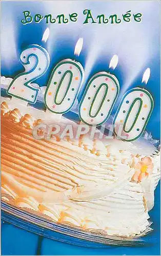 Cartes postales moderne Bonne Annee 2000