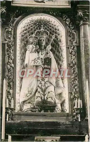 Cartes postales moderne Sanctuaire de Notre Dame de Laghet Statue Veneree depuis 1659