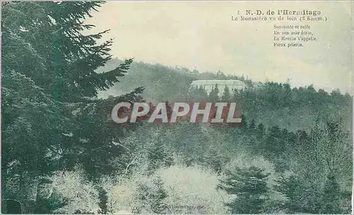 Cartes postales N D de l'Hermitage Le Monastere vu de Loin
