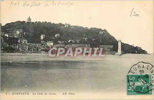 Cartes postales Honfleur La Cote de Grace