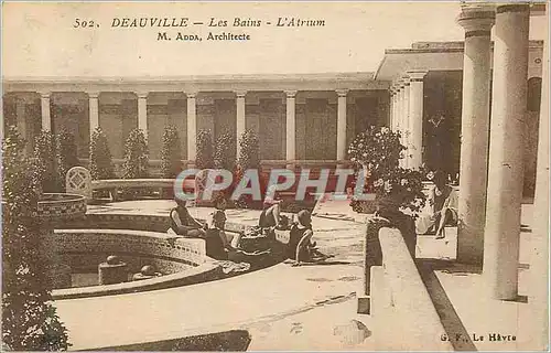 Cartes postales Deauville Les Bains L'Atrium