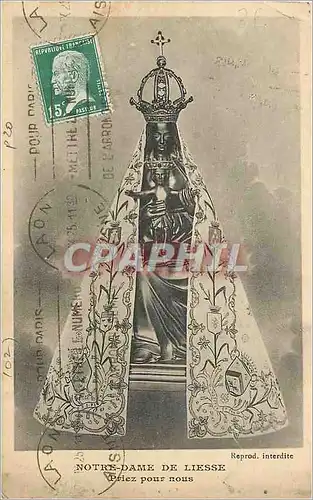 Ansichtskarte AK Notre Dame de Liesse Priez pour nous
