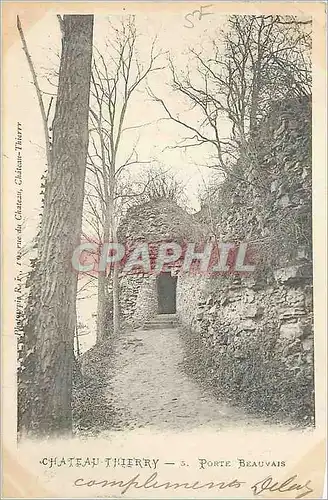 Cartes postales Chateau Thierry Porte Beauvais