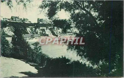 Cartes postales Biarritz La cote des Basques