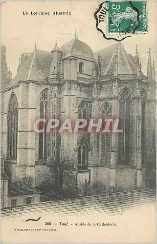 Cartes postales Toul La Loraine Illustre Abside de la Cathedrale