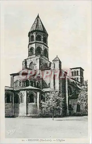 Cartes postales moderne Brioude (Hte Loire) L'Eglise