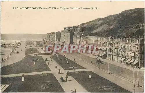 Cartes postales Boulogne sur Mer Digue Sainte Beuve
