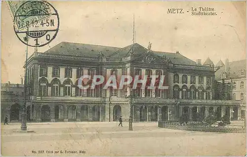 Cartes postales Metz Le Theatre
