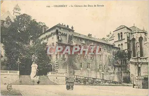 Cartes postales Chambery Le Chateau de Ducs de Savoie