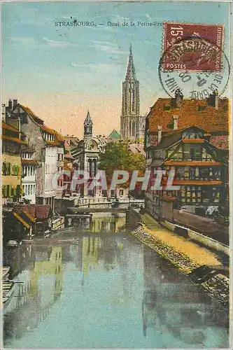 Ansichtskarte AK Strasbourg Quai de la Petite France