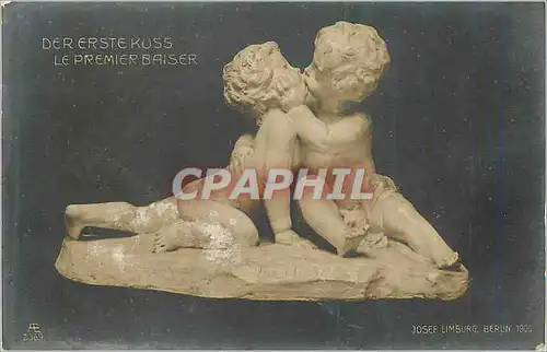 Ansichtskarte AK Le Premier Baiser Josef Limburg Berlin 1905