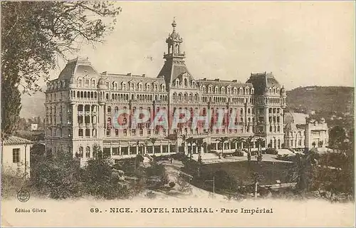 Cartes postales Nice Hotel Imperial Parc Imperial