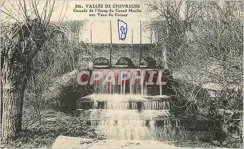 Ansichtskarte AK Vallee de Chevreuse Cascade de l'Etang du Grand Moulin