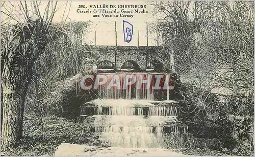 Cartes postales Vallee de Chevreuse Cascade de l'Etang du Grand Moulin
