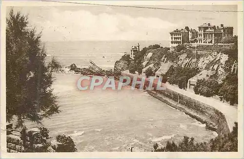Cartes postales Biarritz La Cote des Basques