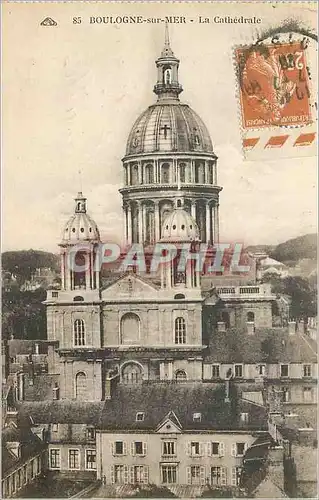 Cartes postales Boulogne sur Mer La Cathedrale