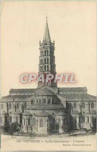 Cartes postales Toulouse Eglise Saint Sernin L'Abside