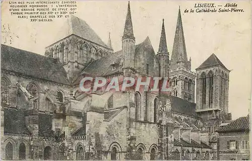 Ansichtskarte AK Lisieux Abside de la Cathedrale Saint Pierre