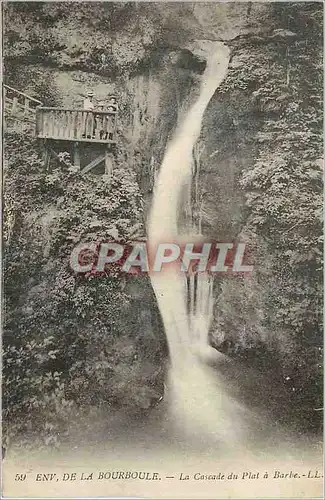 Ansichtskarte AK Env de la Bourboule La Cascade du Plat a Barbe