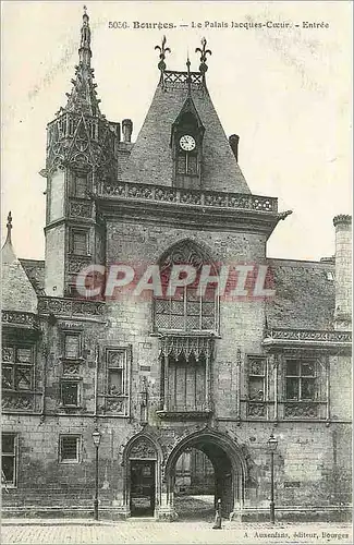 Cartes postales Bourges le Palais Jacques Coeur Entree