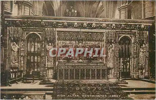 Ansichtskarte AK High Altar Westminster Abbey