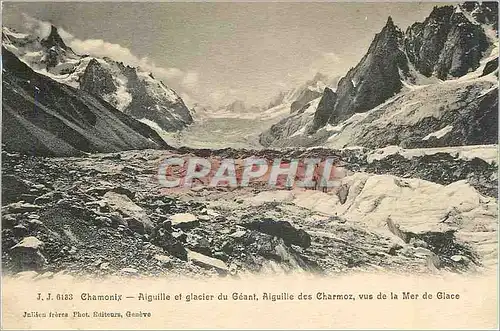 Ansichtskarte AK Chamonix Aiguille et Glacier du Geant