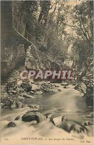 Cartes postales Gresy sur Aix les Gorges du Sierroz