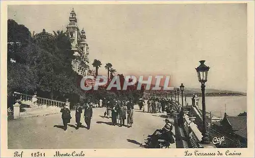 Cartes postales Monte Carlo Les Terrasses du Casino