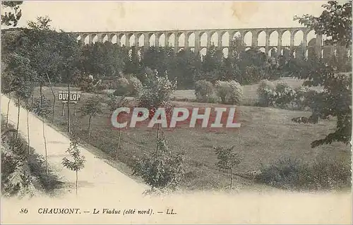 Cartes postales Chaumont Le Viaduc (Cote Nord)