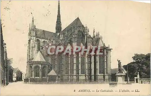 Ansichtskarte AK Amiens La Cathedrale L'Abside